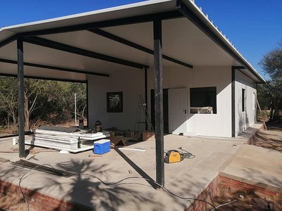 Construcción de casas con paneles logo
